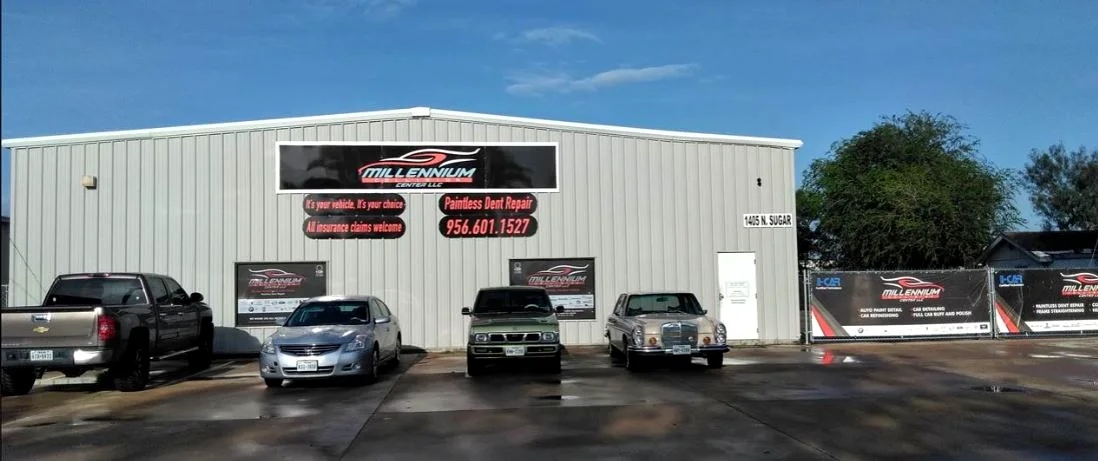 Millennium Collision Center shop at 1405 N Sugar Rd, Pharr, Texas